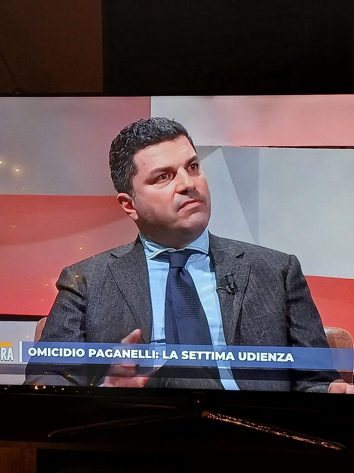 Intervento televisivo dell'avvocato Valerio Lombardi